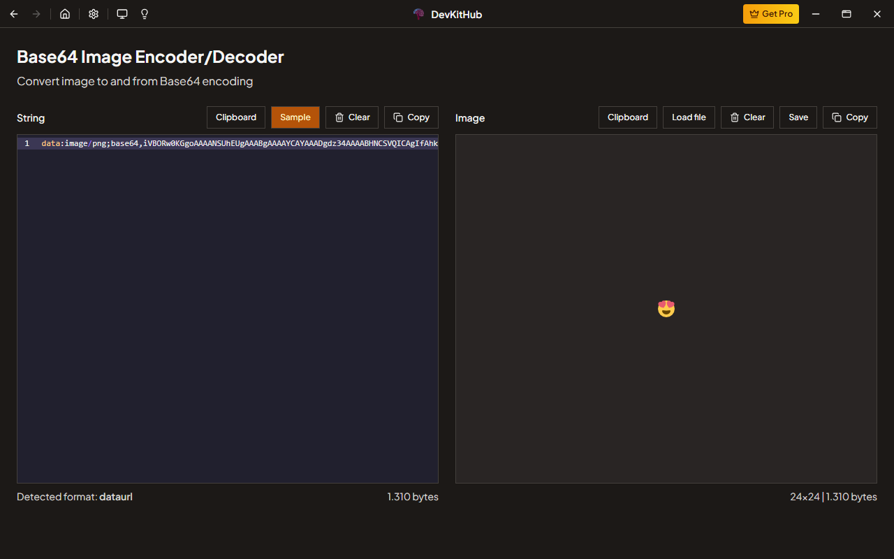 Base64 Image Encoder/Decoder