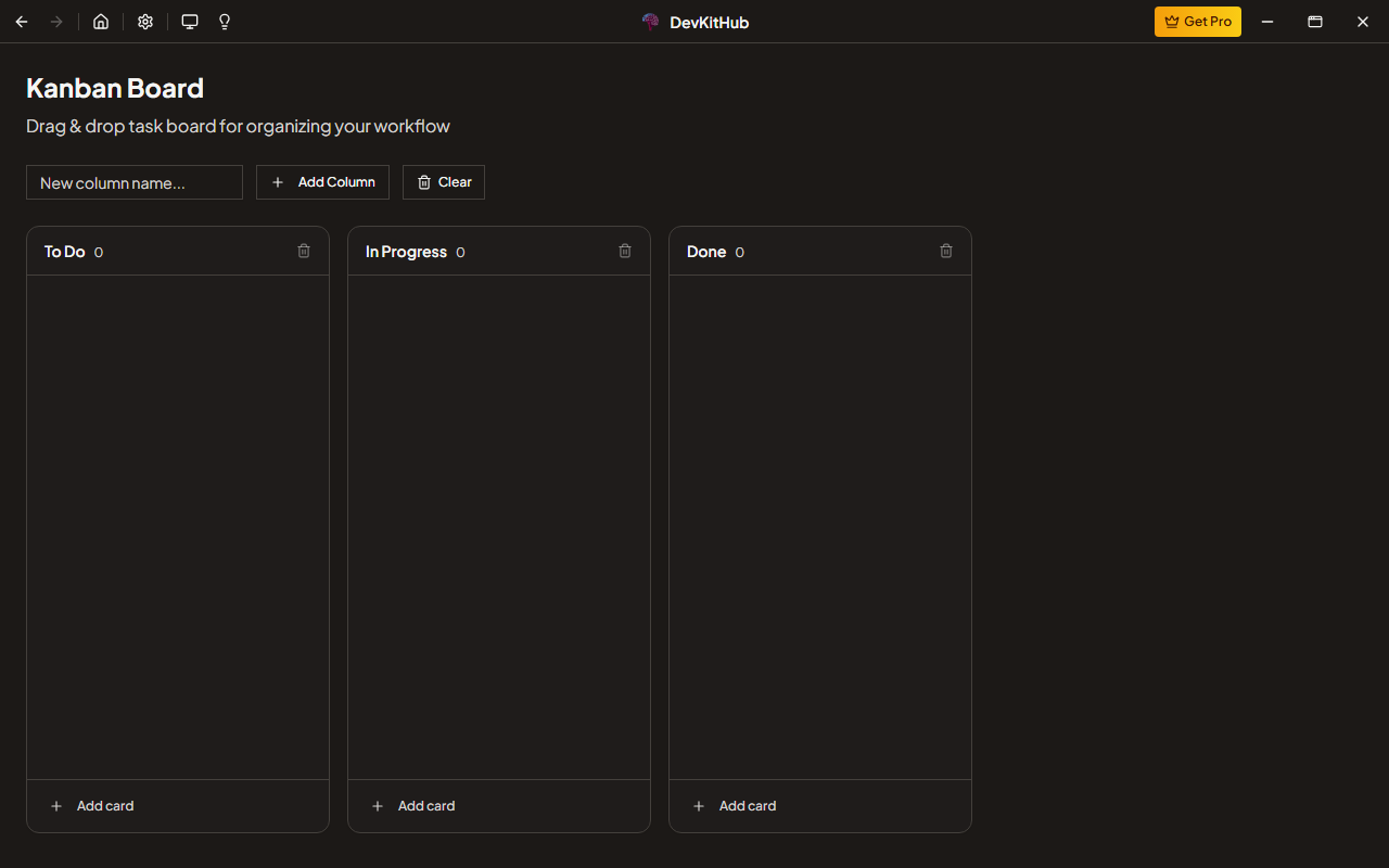 Kanban Board