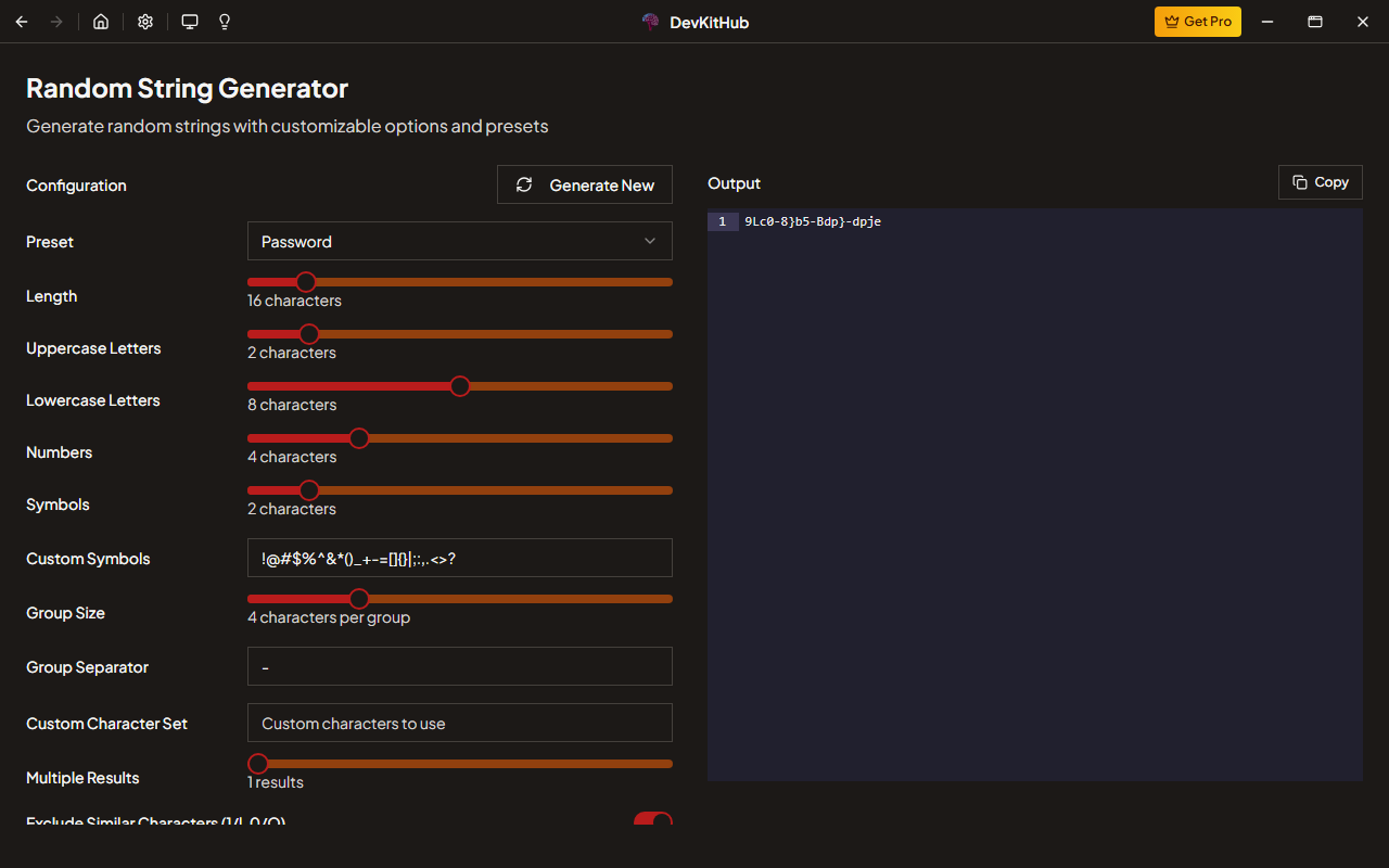 Random String Generator