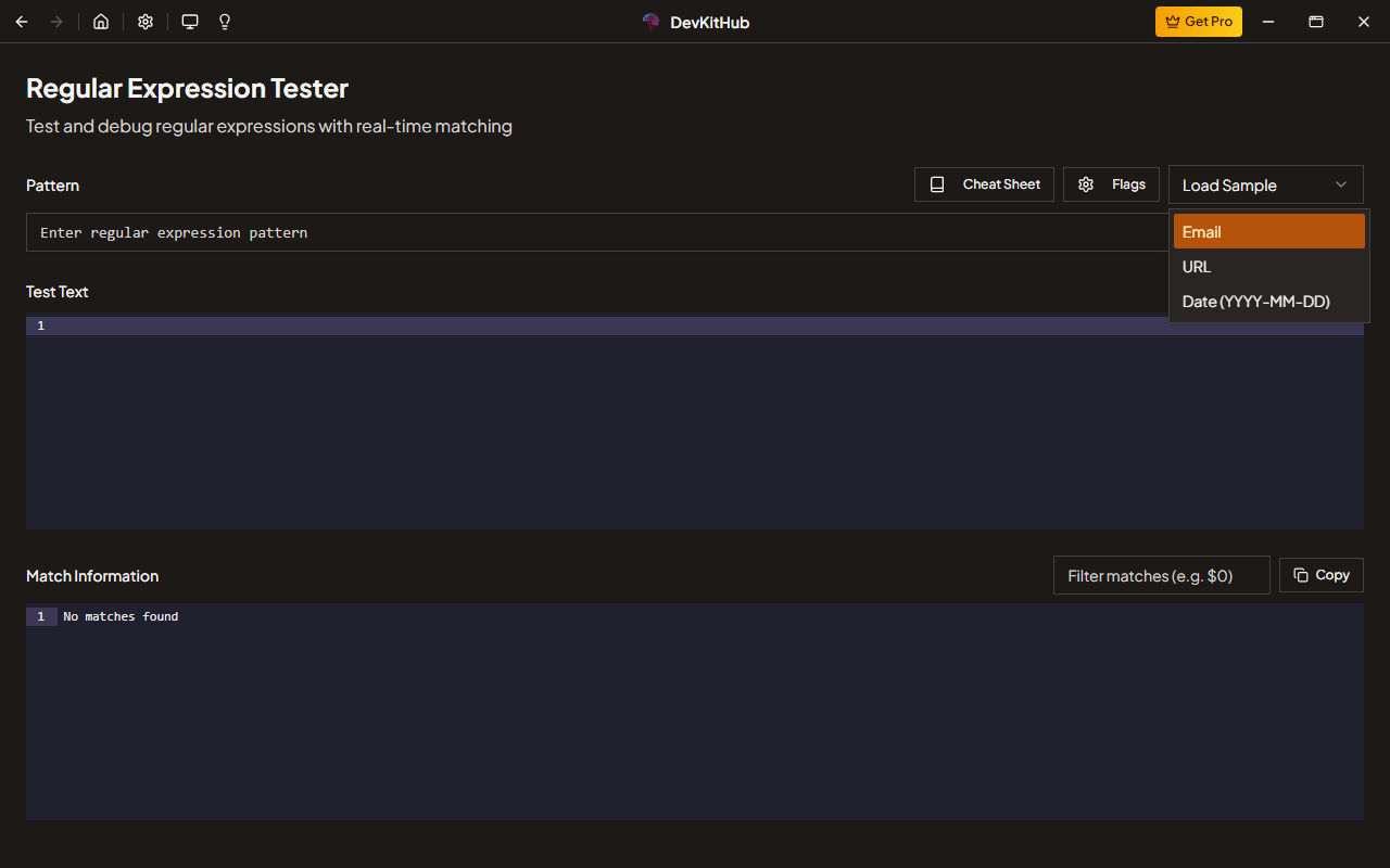 Regex Tester