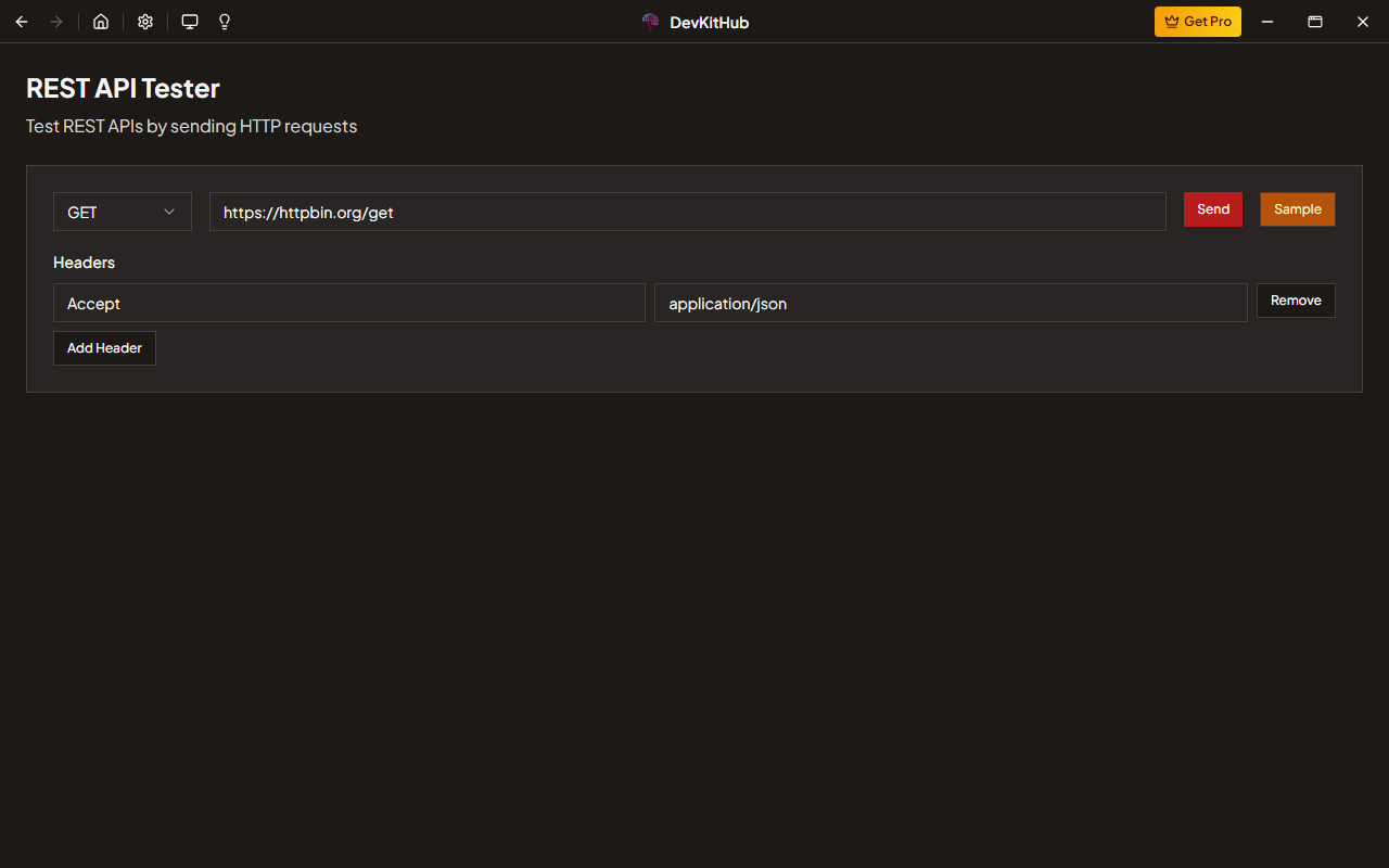 REST API Tester