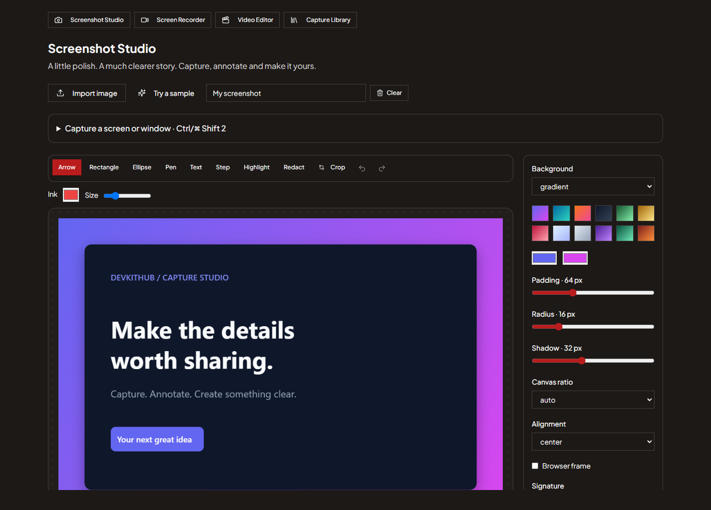 Screenshot Studio