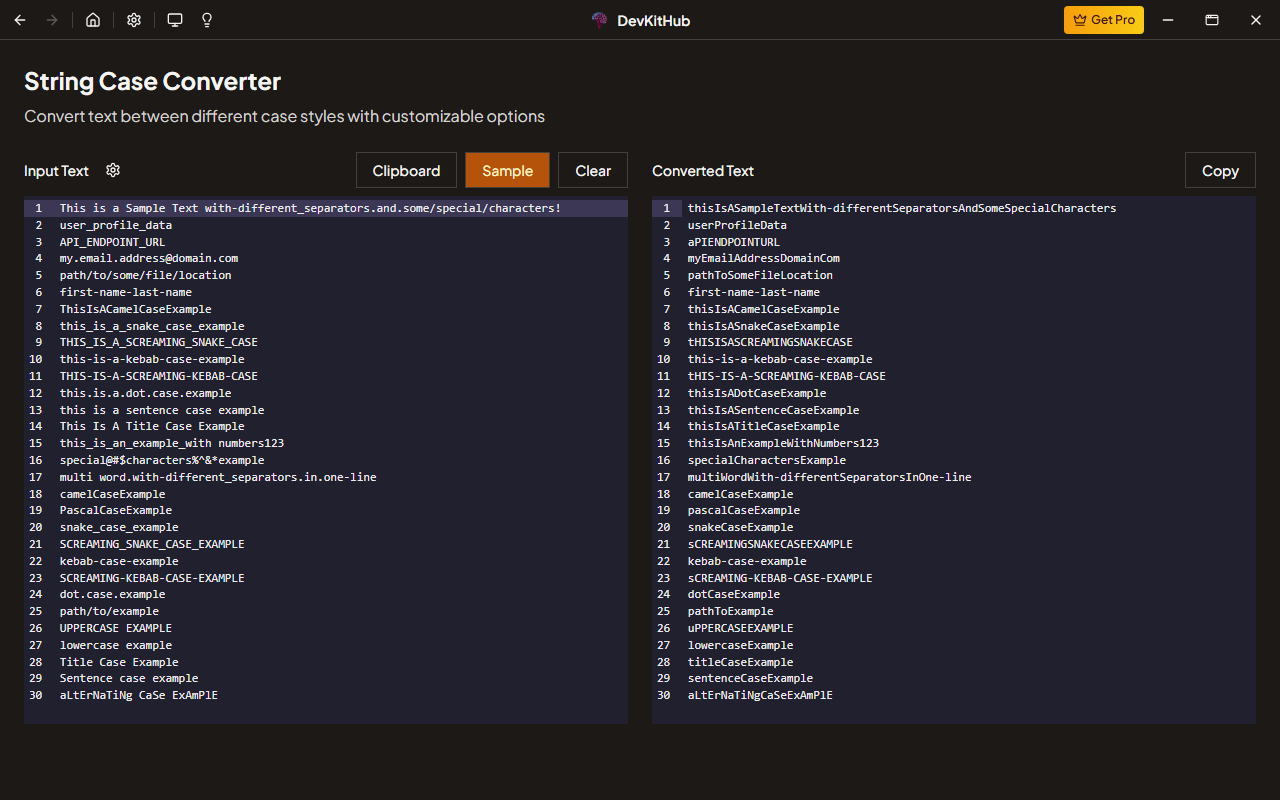 String Case Converter